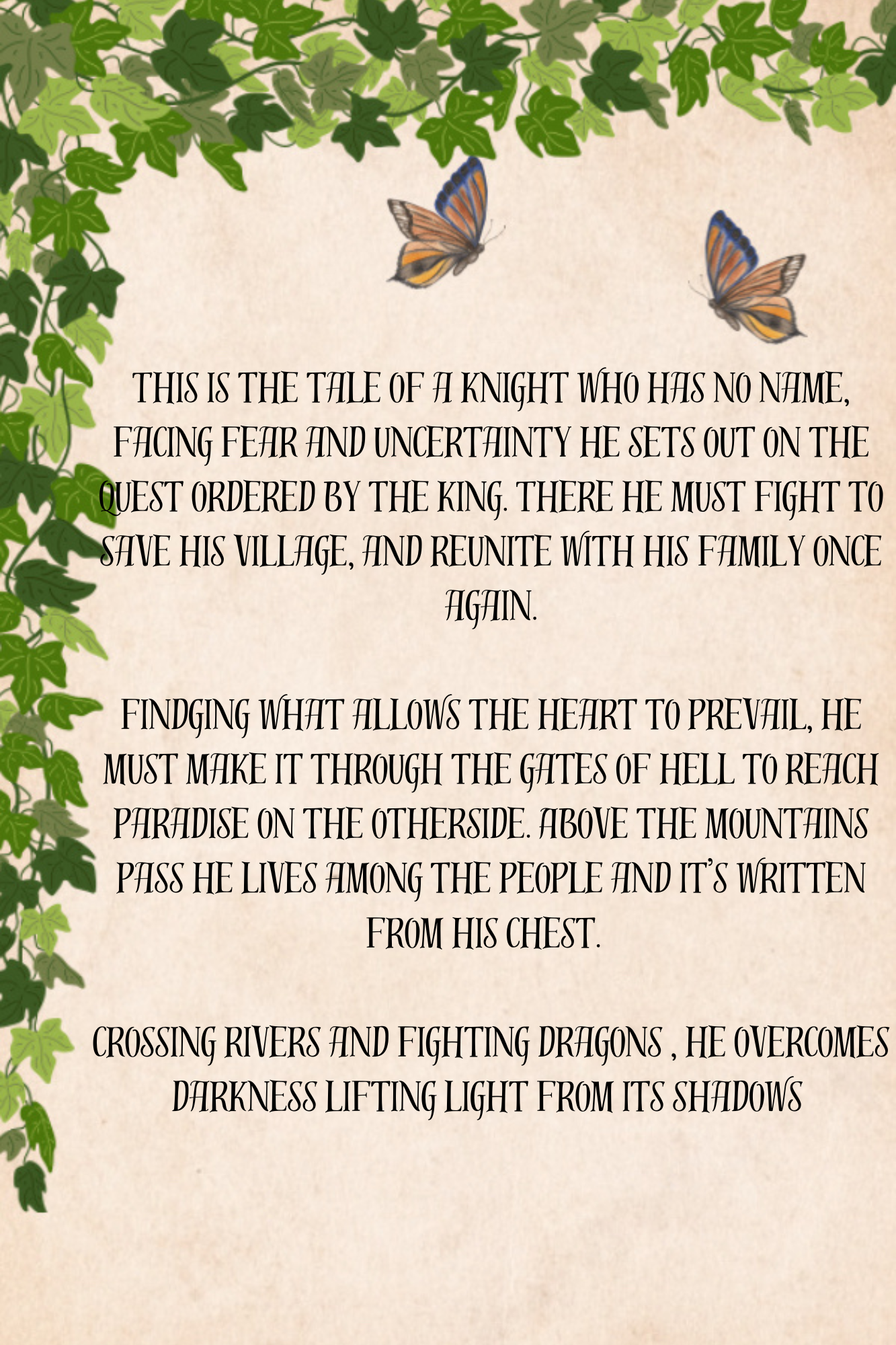 A Knight Without a Name